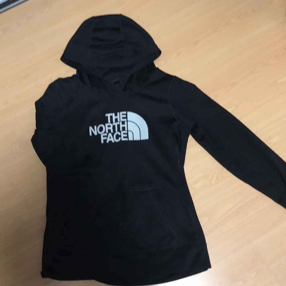 North face black hoodie